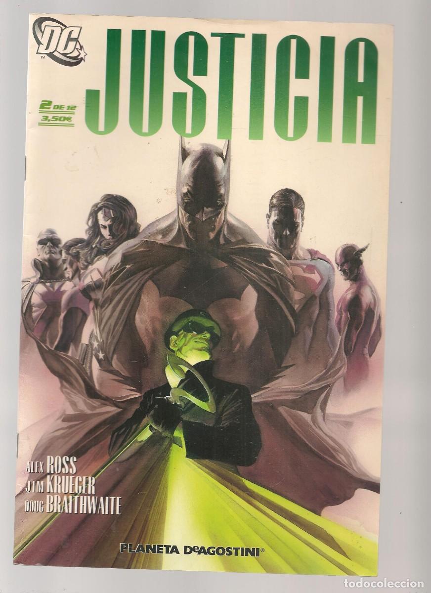 C&oacute;mics: JUSTICIA. N&ordm; 2 DE 12. DC/PLANETA. (C/A48) - Foto 1