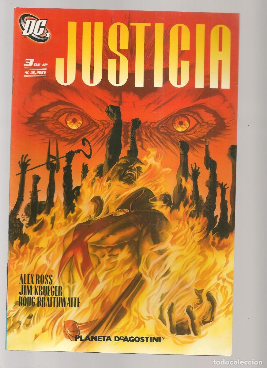 C&oacute;mics: JUSTICIA. N&ordm; 3 DE 12. DC/PLANETA. (C/A48) - Foto 1