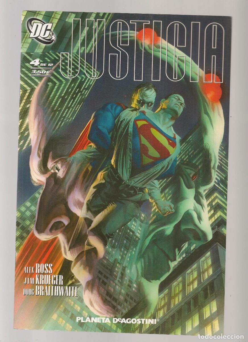 C&oacute;mics: JUSTICIA. N&ordm; 4 DE 12. DC/PLANETA. (C/A48) - Foto 1