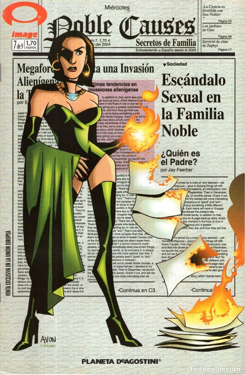C&oacute;mics: NOBLE CAUSES N&ordm; 7 - PLANETA - ESTADO EXCELENTE - Foto 1