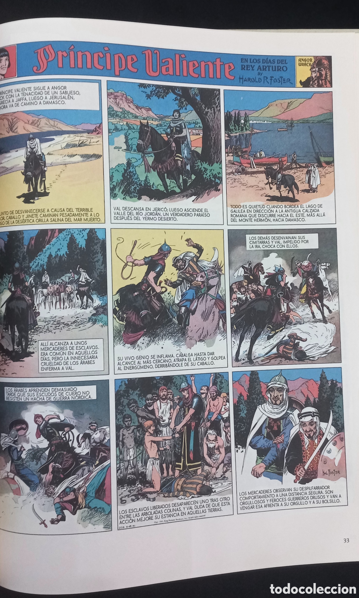 C&oacute;mics: EL PR&Iacute;NCIPE VALIENTE. HAL FOSTER. PLANETA - Foto 3