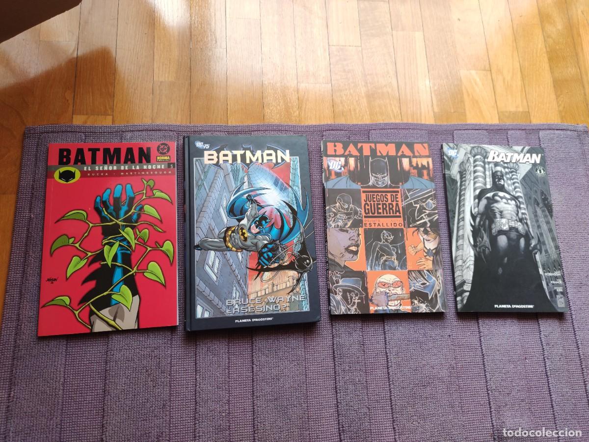 C&oacute;mics: BATMAN 4 TOMOS VARIADOS (PLANETA Y NORMA). EXCELENTE ESTADO - Foto 1