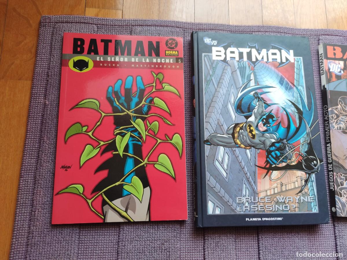 C&oacute;mics: BATMAN 4 TOMOS VARIADOS (PLANETA Y NORMA). EXCELENTE ESTADO - Foto 2