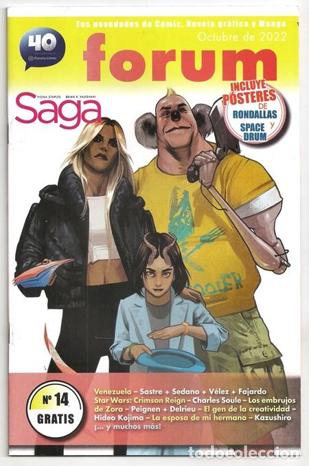 Comics: Forum, 14 &ndash; Revista de Planeta C&oacute;mic - 10/2022 | CON P&Oacute;STERES DE RONDALLAS Y SPACEDRUM