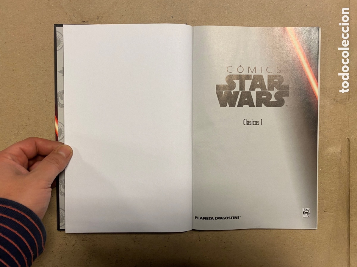 C&oacute;mics: C&Oacute;MICS STAR WARS. CL&Aacute;SICOS 1. EDITORIAL PLANETA DEAGOSTINI 2012 - Foto 2