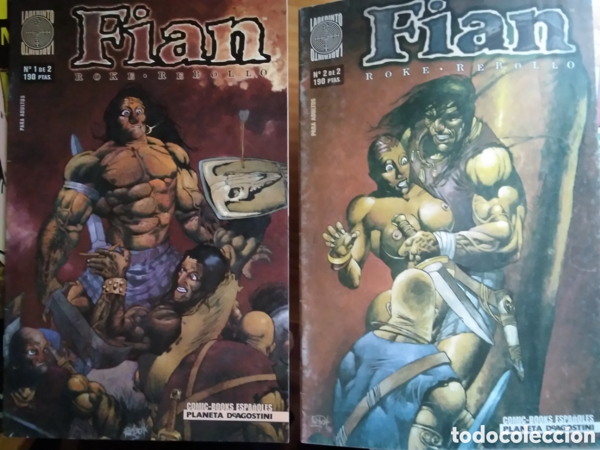 C&oacute;mics: F&iacute;an comic planeta colecci&oacute;n completa 2 numeros - Foto 1