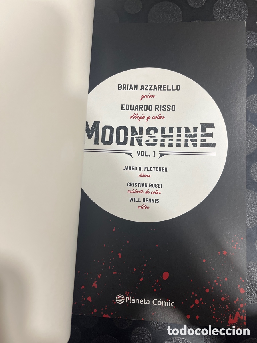 C&oacute;mics: MOONSHINE VOL.1 de BRIAN AZZARELLO y EDUARDO RISSO IMAGE ( 2018/&hellip; ) - Foto 3