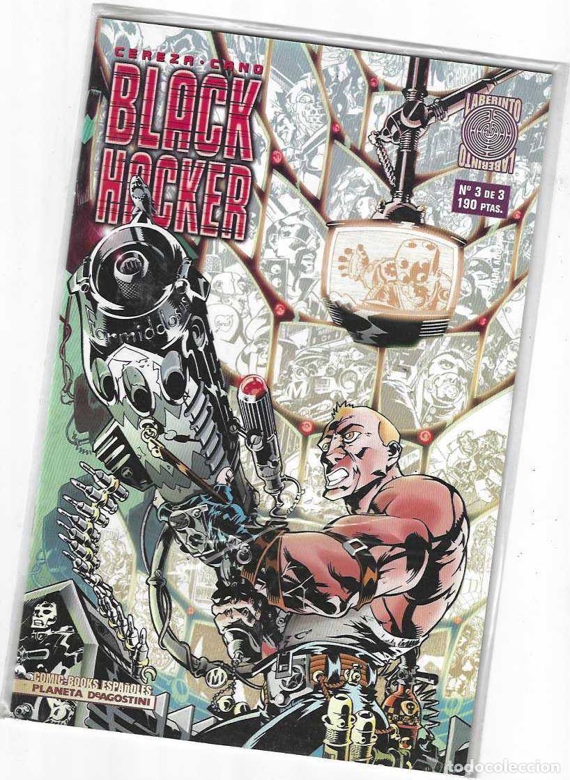C&oacute;mics: BLACK HACKER N&ordm; 3 - LINEA LABERINTO - BUEN ESTADO - Foto 1