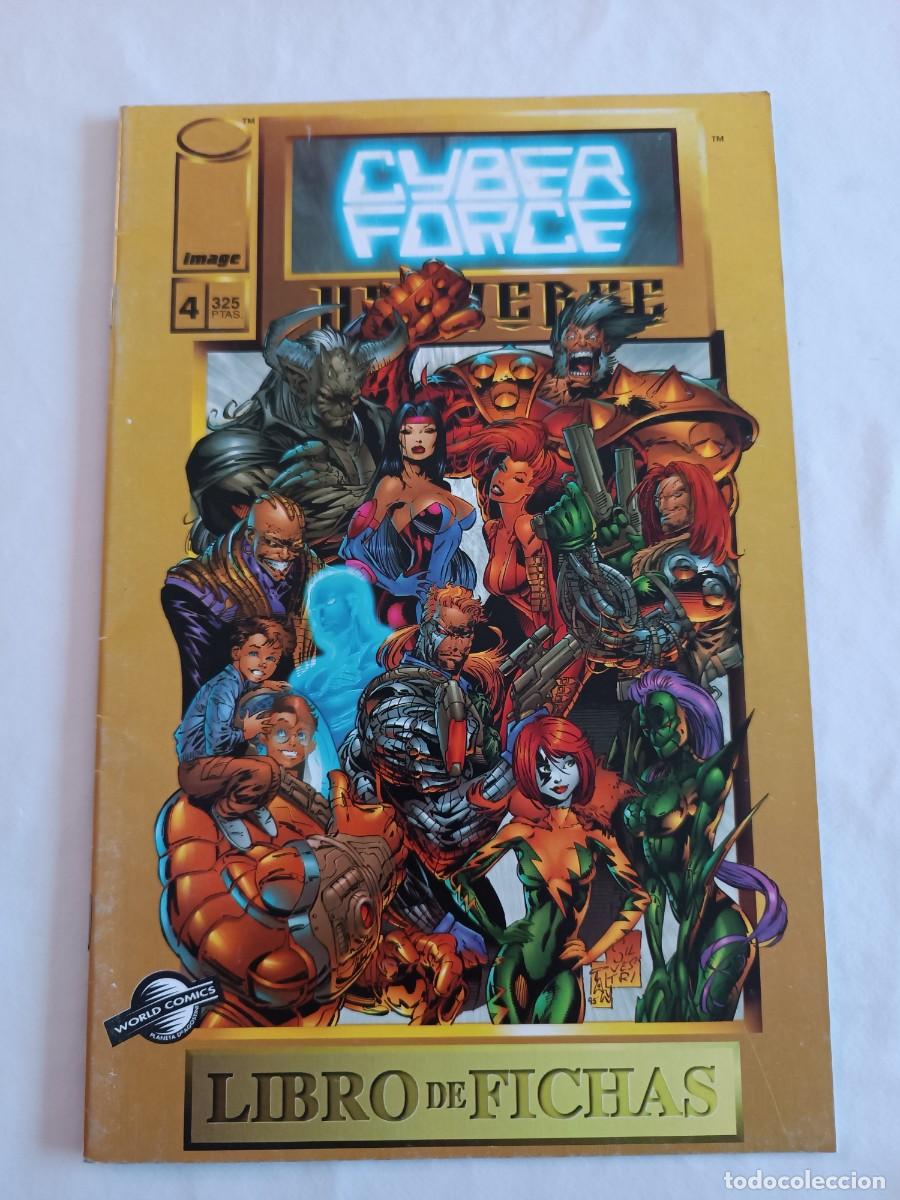 Fumetti: Libro de fichas: Cyberforce Universe n&uacute;m. 4 de 4 (&uacute;ltimo n&uacute;mero) image