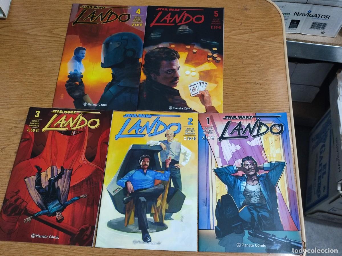 C&oacute;mics: PLANETA STAR WARS LANDO COMPLETA 5 N&ordm; - Foto 1