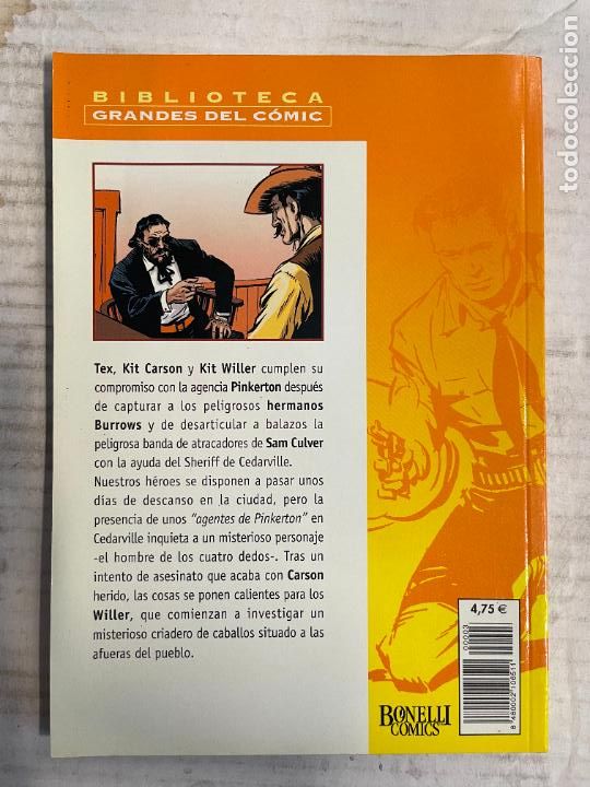 C&oacute;mics: TEX # 3, BIBLIOTECA GRANDES DEL C&Oacute;MIC, PLANETA-DEAGOSTINI - Foto 2