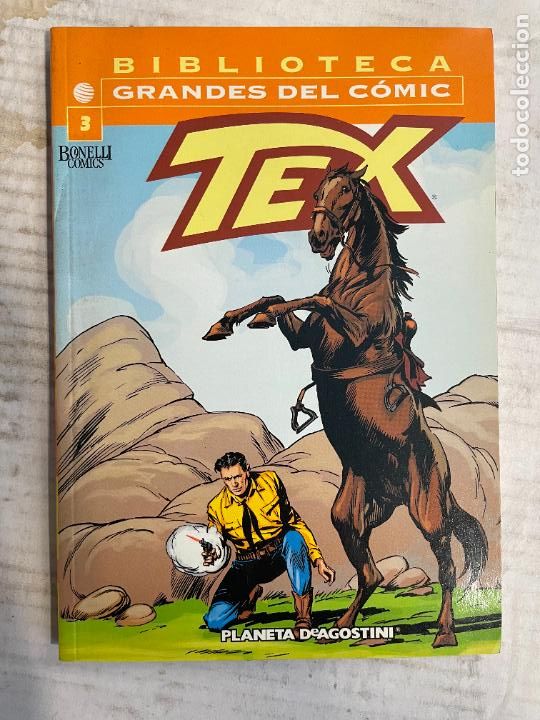 C&oacute;mics: TEX # 3, BIBLIOTECA GRANDES DEL C&Oacute;MIC, PLANETA-DEAGOSTINI - Foto 1