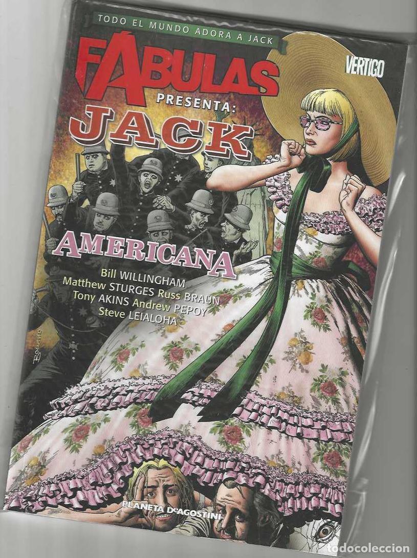 C&oacute;mics: FABULAS PRESENTA JACK N&ordm; 4 - AMERICANA - TOMO PLANETA - COMO NUEVO