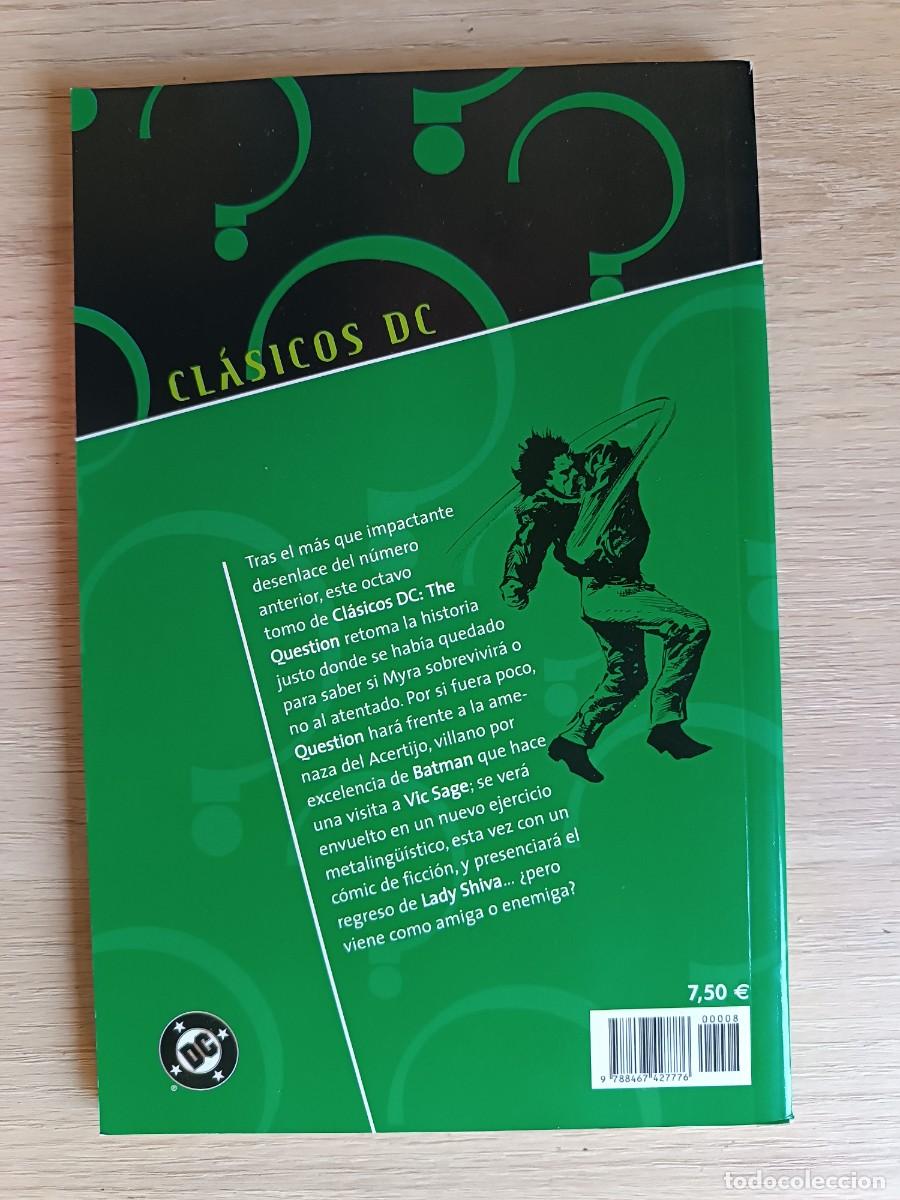 C&oacute;mics: CL&Aacute;SICOS DC THE QUESTION 8 - Foto 2
