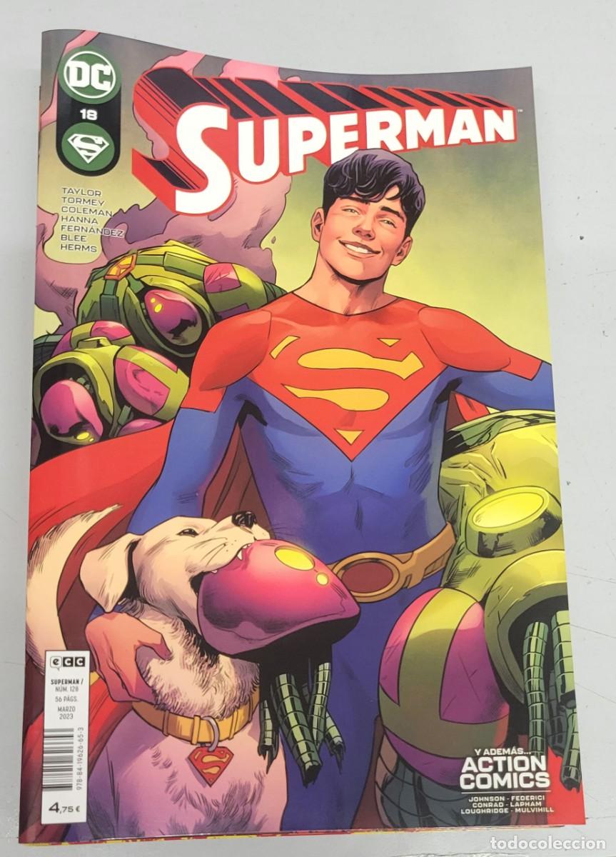 C&oacute;mics: SUPERMAN VOL. 3 N&ordm; 18 / 128 - TOM TAYLOR - DC / ECC - Foto 1