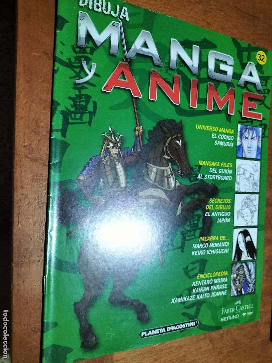Comics : 32 DIBUJA MANGA Y ANIME. FASC&Iacute;CULO. GRAPA. BUEN ESTADO. PLANETA DEAGOSTINI caj. 116