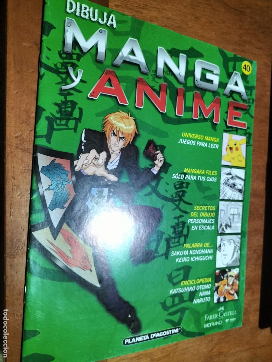 Comics: 40 DIBUJA MANGA Y ANIME. FASC&Iacute;CULO. GRAPA. BUEN ESTADO. PLANETA DEAGOSTINI