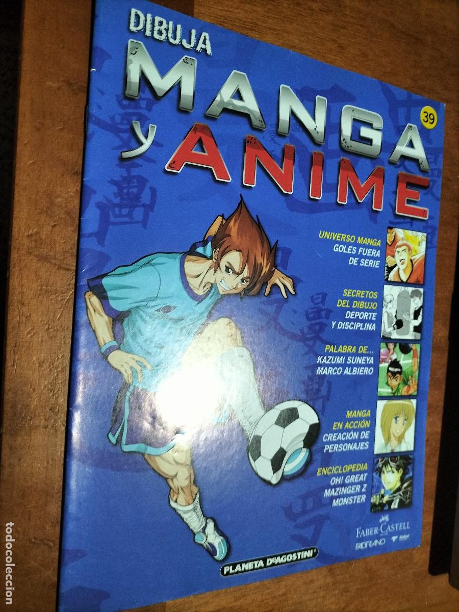 Comics : 39 DIBUJA MANGA Y ANIME. FASC&Iacute;CULO. GRAPA. BUEN ESTADO. PLANETA DEAGOSTINI caj. 116