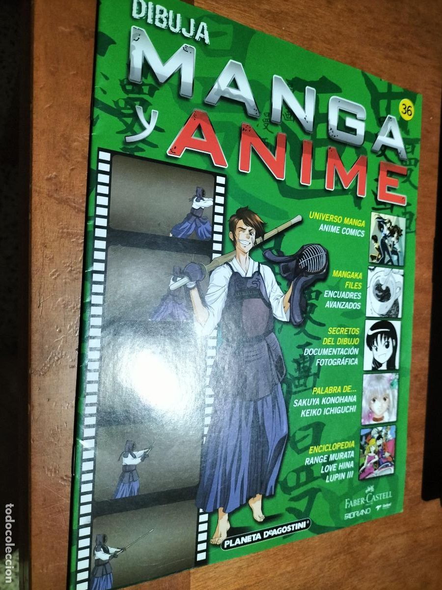 Comics: 36 DIBUJA MANGA Y ANIME. FASC&Iacute;CULO. GRAPA. BUEN ESTADO. PLANETA DEAGOSTINI