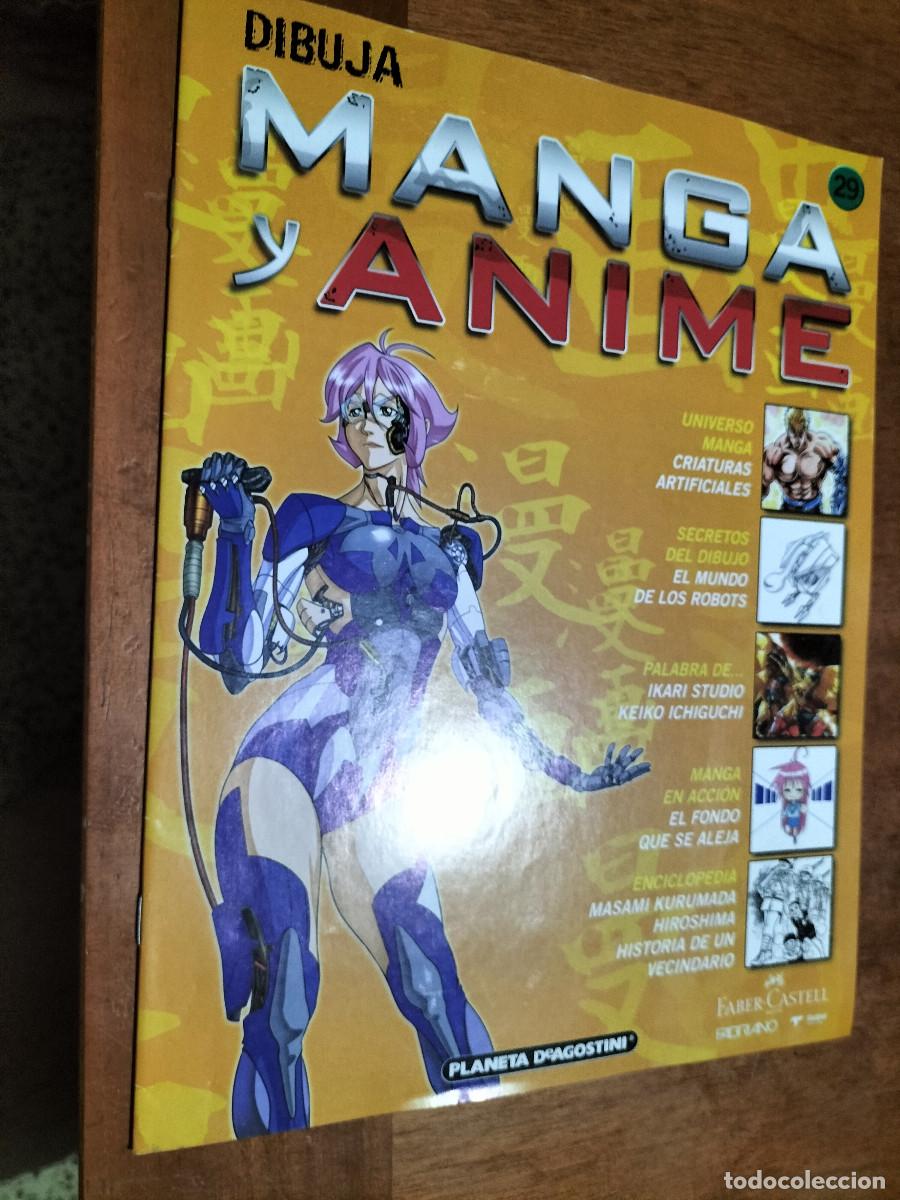 Comics: 29 DIBUJA MANGA Y ANIME. FASC&Iacute;CULO. GRAPA. BUEN ESTADO. PLANETA DEAGOSTINI caj. 84