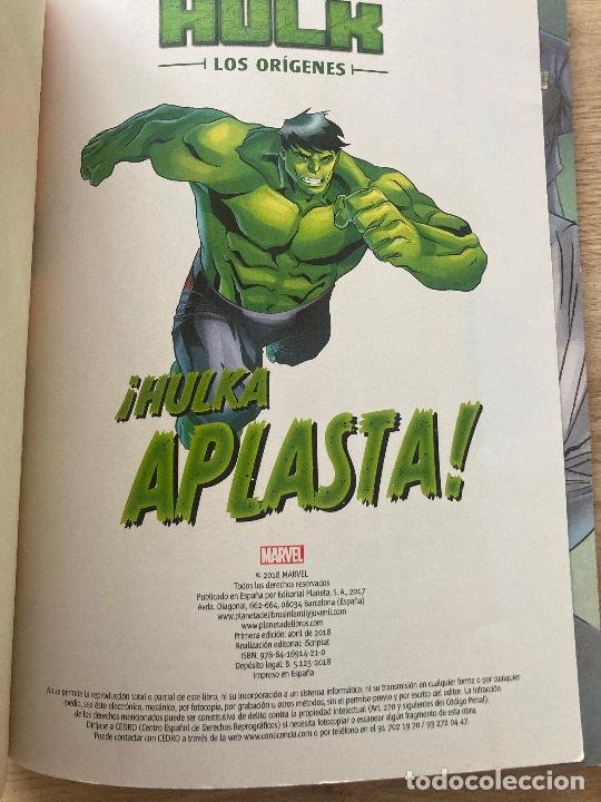 C&oacute;mics: TOMITO MARVEL HULK LOS ORIGENES. HULKA APLASTA. PLANETA 2018 - Foto 2