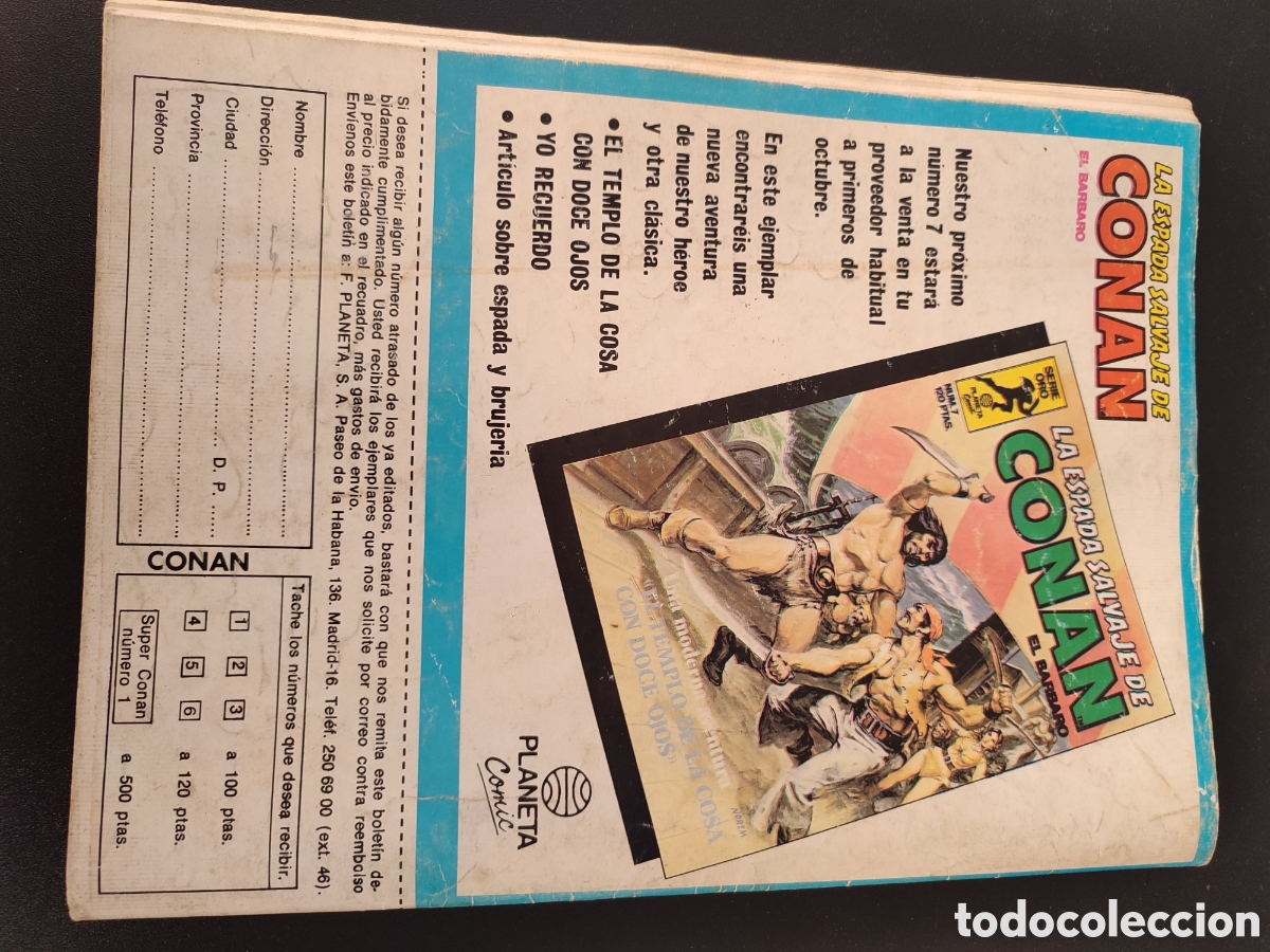 C&oacute;mics: Comic Conan .Num 6.1982 - Foto 6
