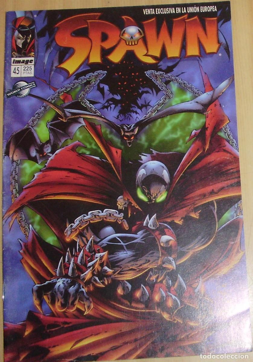 C&oacute;mics: SPAWN VOL. 1 N.&ordm; 45 WORLD COMICS IMAGE PLANETA DeAGOSTINI 1998 - Foto 1
