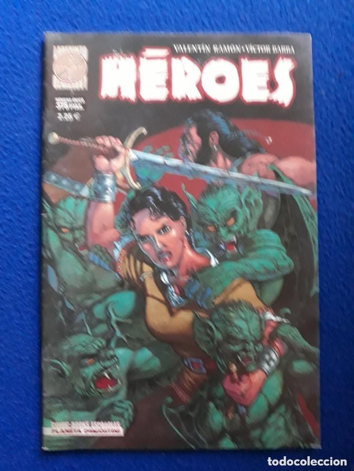 C&oacute;mics: H&Eacute;ROES - N&Uacute;MERO &Uacute;NICO - L&Iacute;NEA LABERINTO