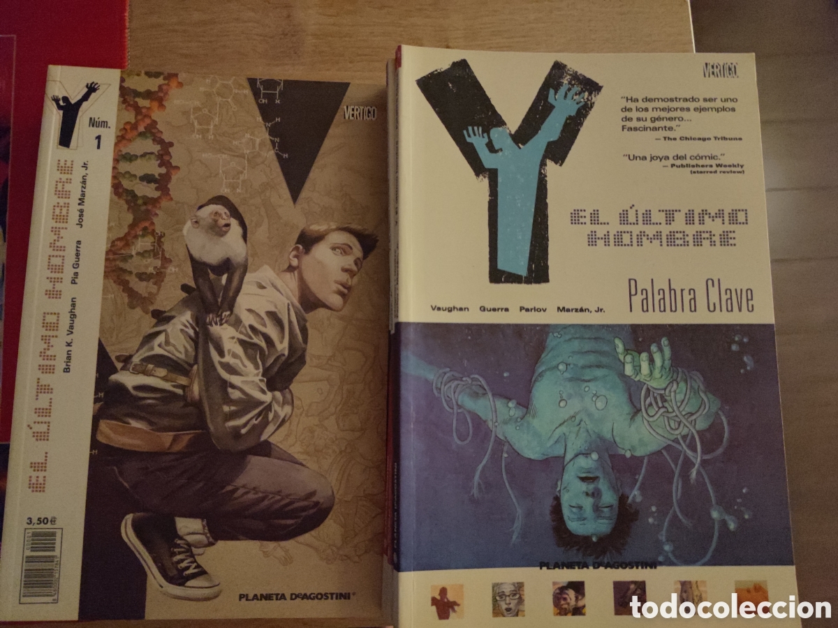 Comics: Y el &uacute;ltimo hombre. Planeta. Completa