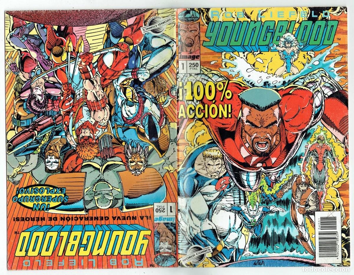 Fumetti: YOUNGBLOOD. N&ordm; 1. DOBLE PORTADA. PLANETA / WORLD COMICS. (C/S)
