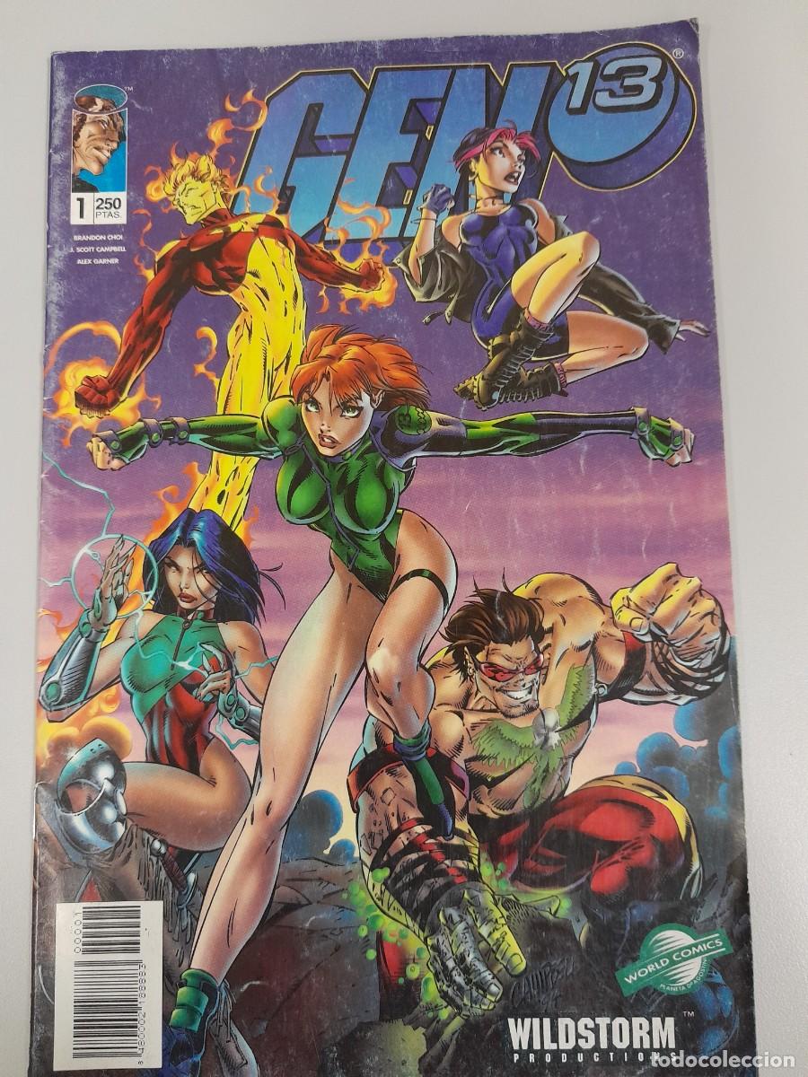 C&oacute;mics: GEN 13 N&ordm; 1 - WORLD COMICS - J SCOTT CAMPBELL - Foto 1