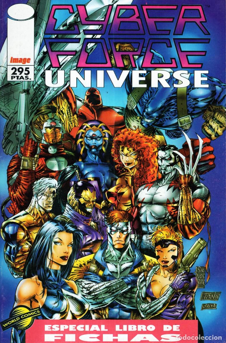 Fumetti: CYBER FORCE UNIVERSE - ESPECIAL LIBRO DE FICHAS - WORLD COMICS PLANETA - IMPECABLE