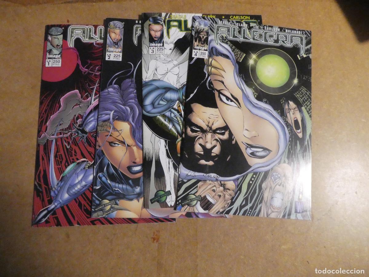 C&oacute;mics: Allegra, colecci&oacute;n completa, 4 n&uacute;meros - Foto 1