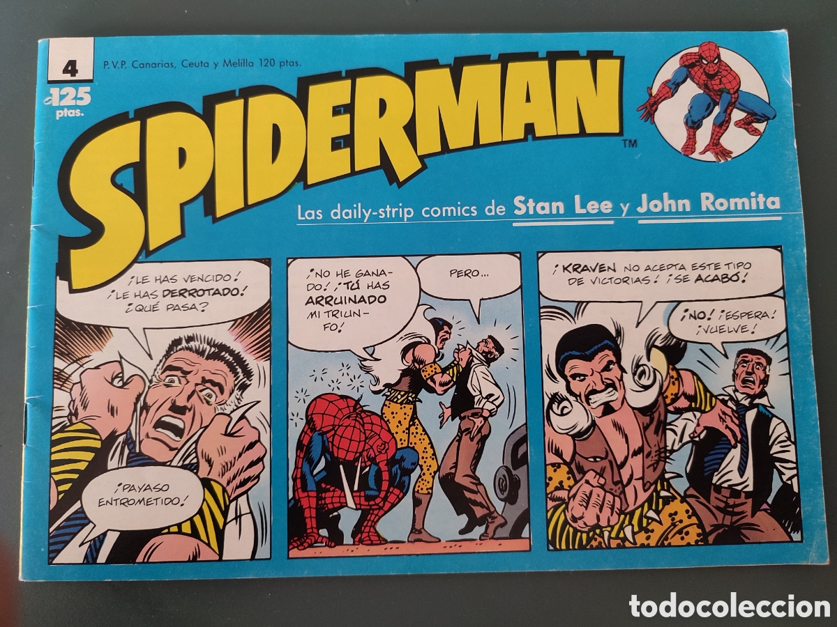 C&oacute;mics: Spiderman .Daily Strip Num 4 - Foto 1
