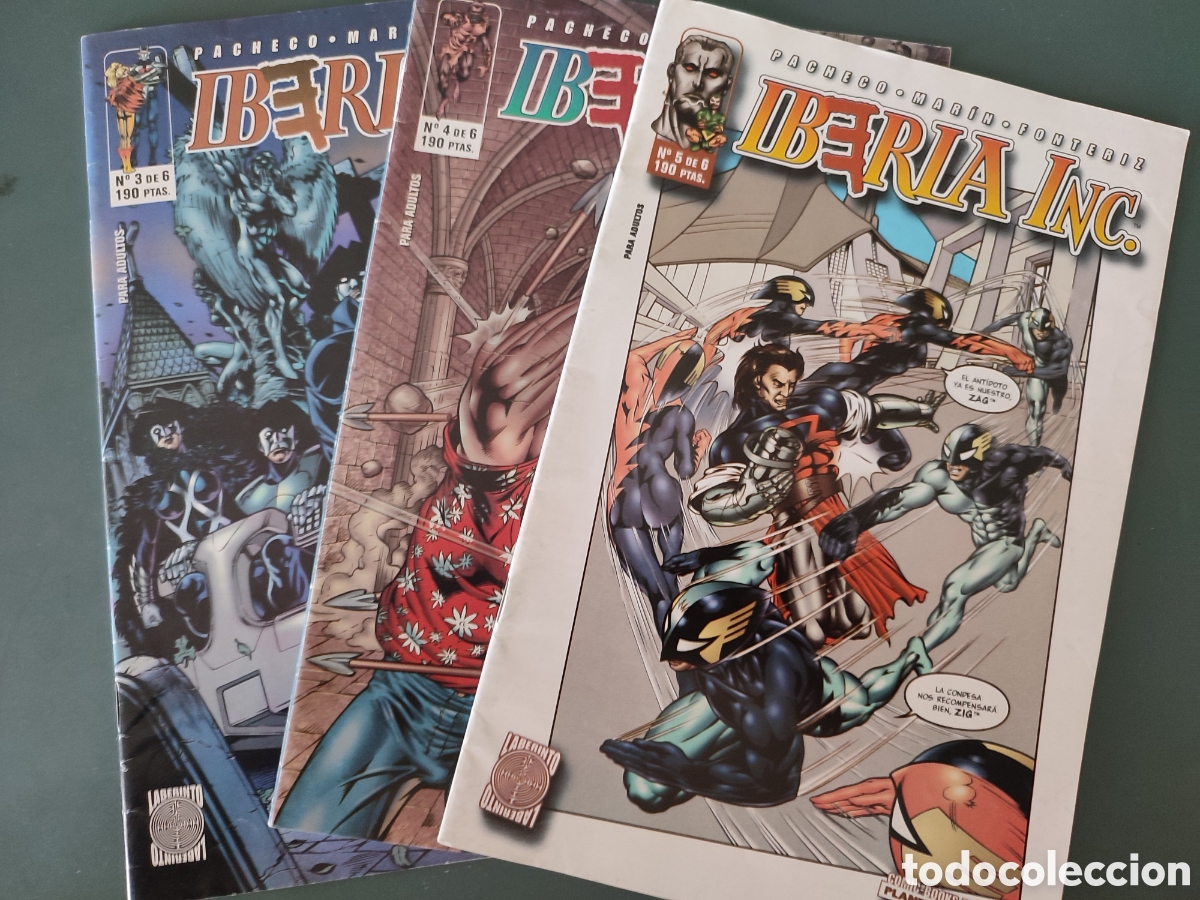 C&oacute;mics: Lote 3 Iberia Inc .Num 3,4,y 5 - Foto 1