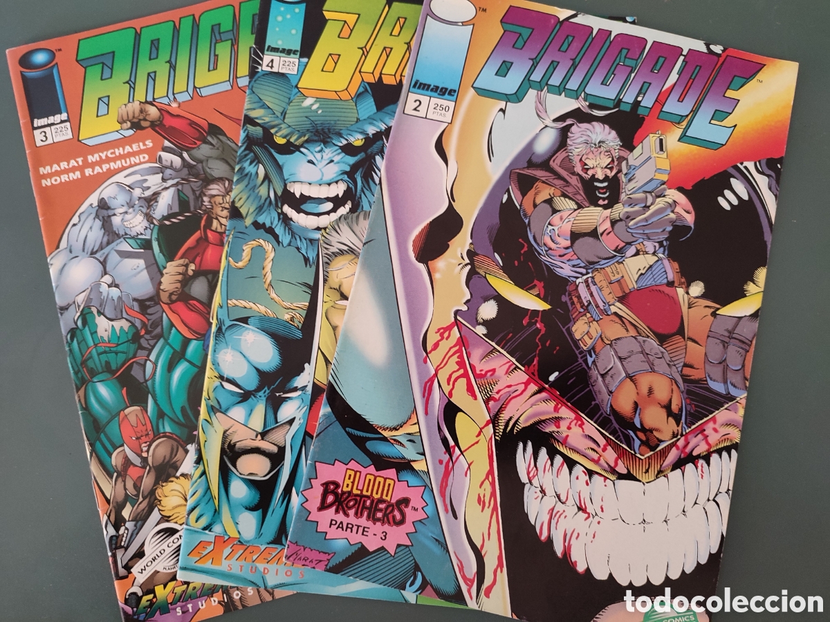 C&oacute;mics: Lote 3 Brigade Num 2,3, y 4 - Foto 1