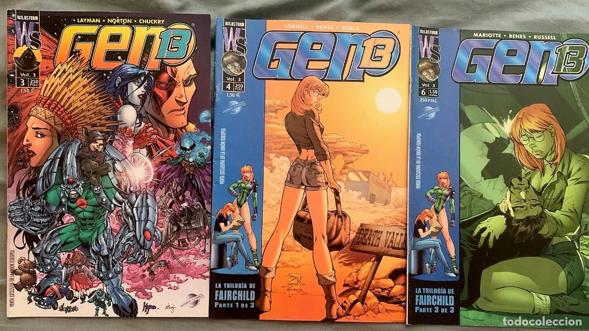 C&oacute;mics: LOTE GEN 13 N&ordm; 3 4 6 Planeta - Foto 1