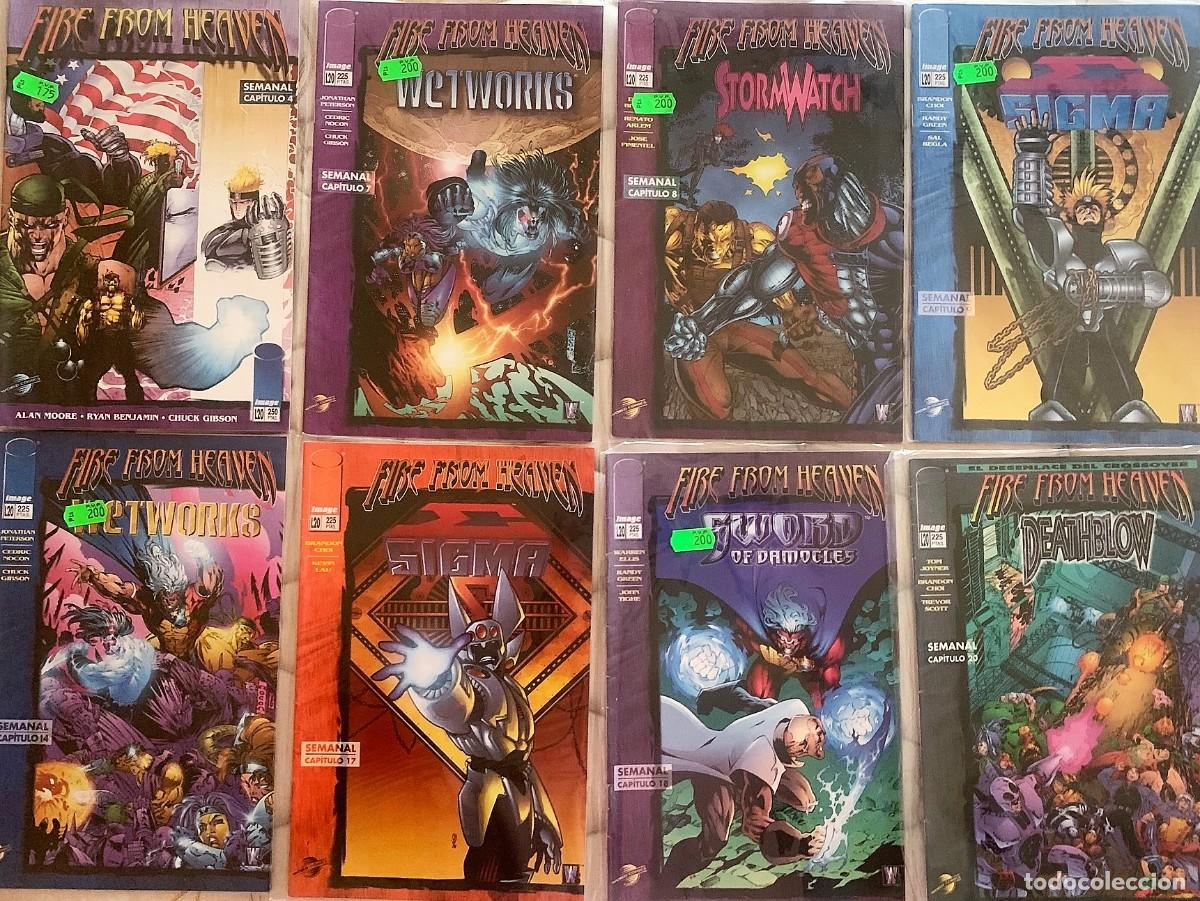 Comics: LOTE FIRE FROM HEAVEN N&ordm; 4 7 8 9 14 17 18 20