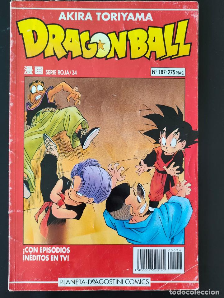 C&oacute;mics: DRAGON BALL SERIE ROJA NUMERO 187 - Foto 1