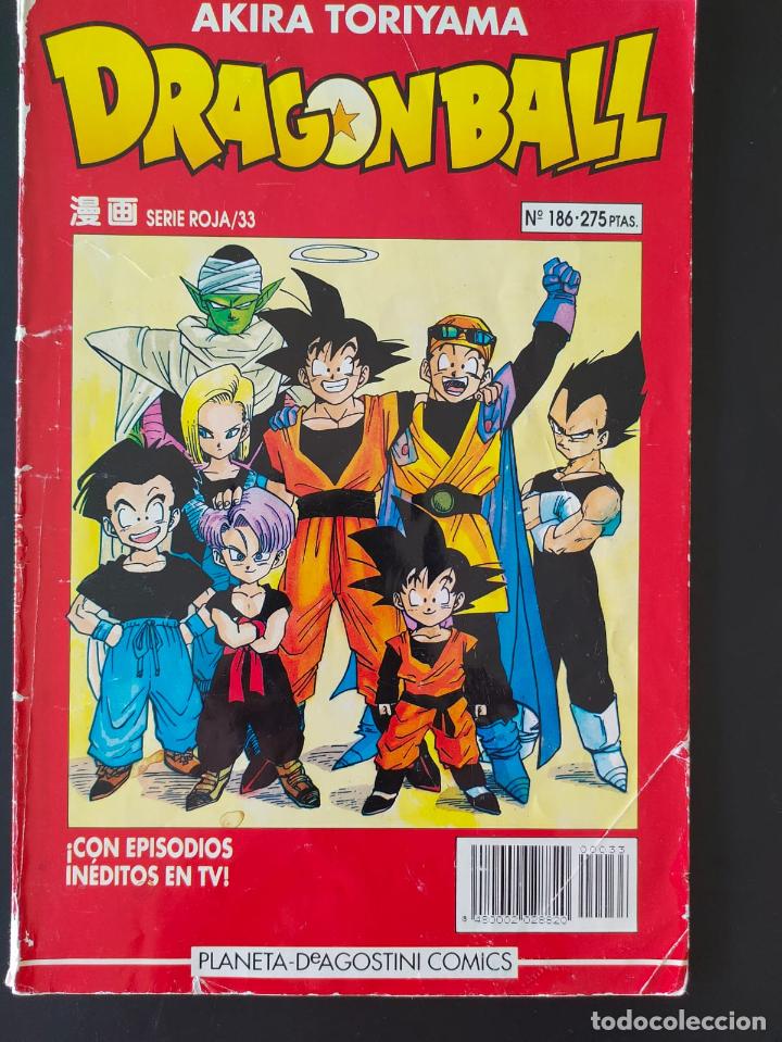 C&oacute;mics: DRAGON BALL SERIE ROJA NUMERO 186 - Foto 1
