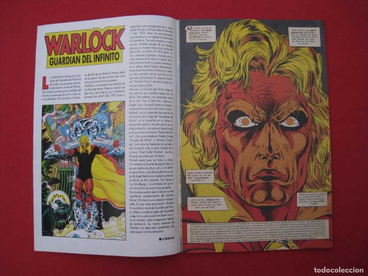 C&oacute;mics: WARLOCK Y LA GUARDIA DEL INFINITO - N&ordm; 1 - FORUM. - Foto 6