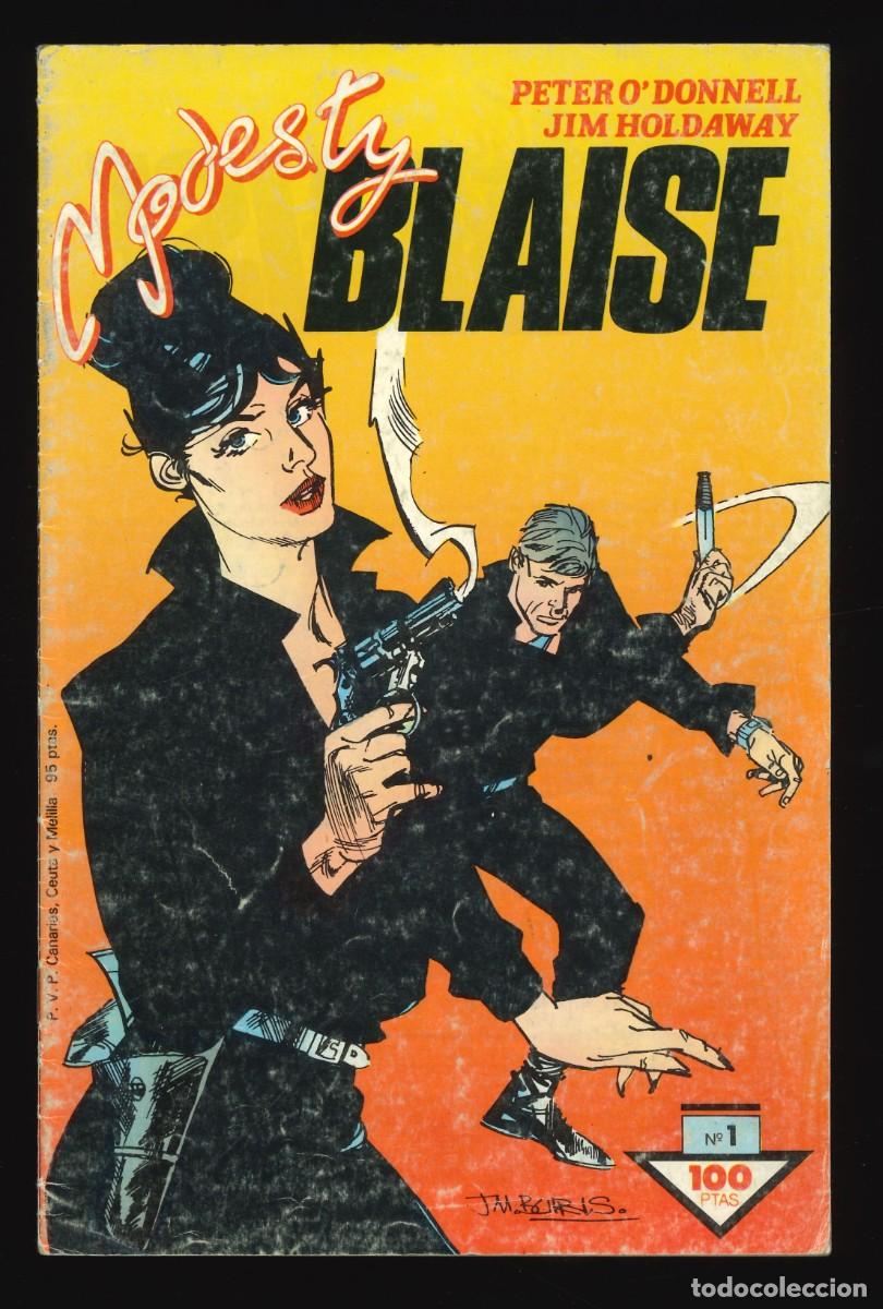 C&oacute;mics: MODESTY BLAISE - PLANETA-DEAGOASTINI / N&Uacute;MERO 1 - Foto 1