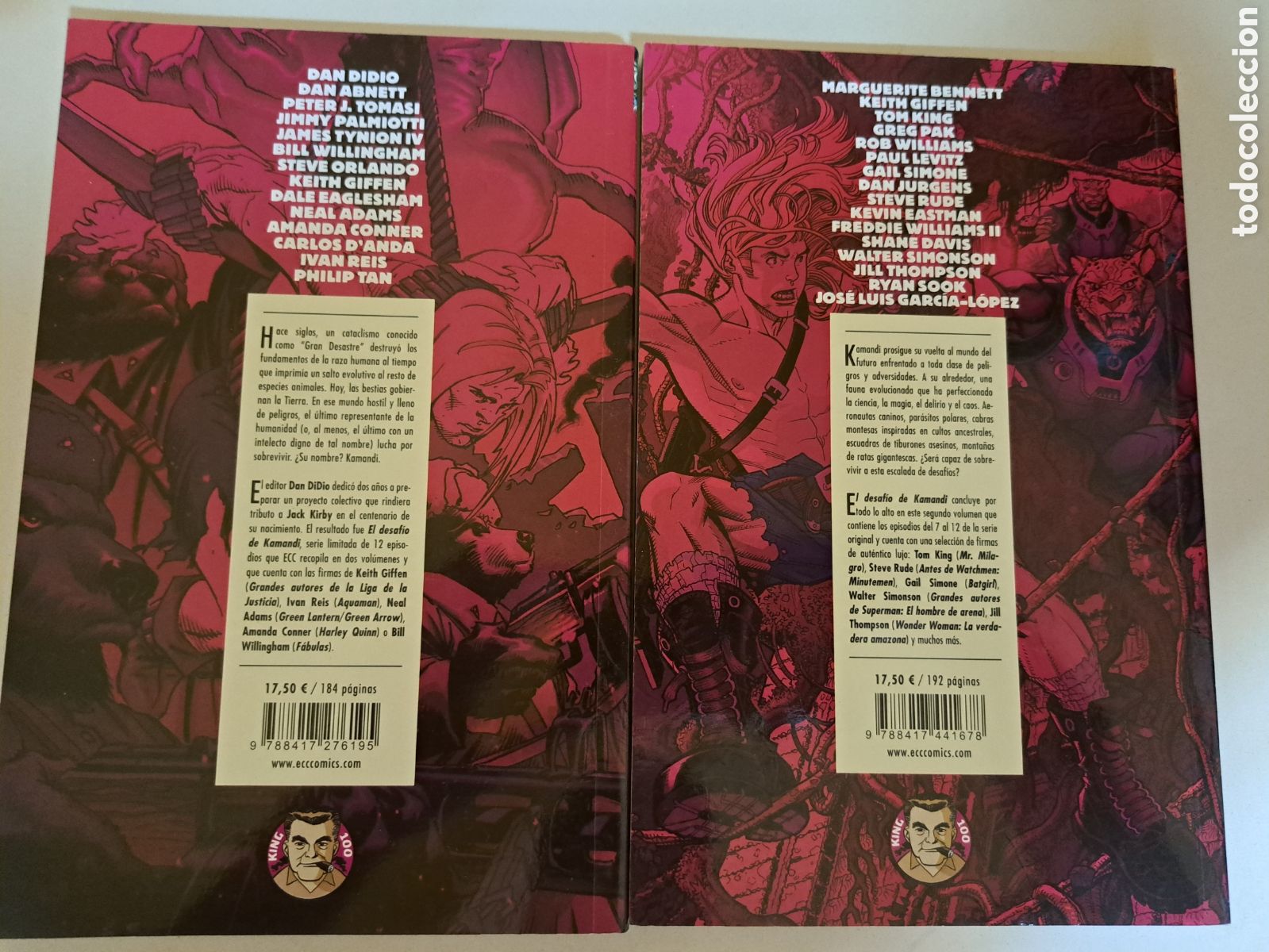 C&oacute;mics: Dc ecc las pruebas de kamandi 2 tomos completa - Foto 4