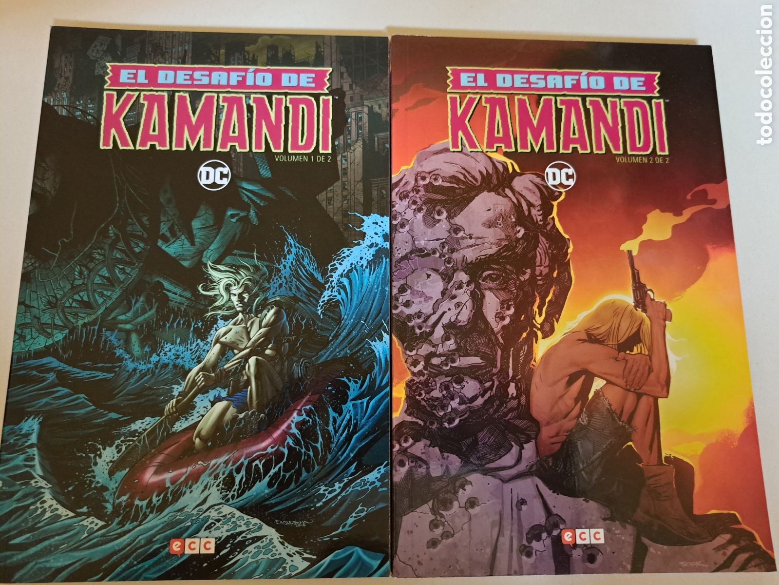 C&oacute;mics: Dc ecc las pruebas de kamandi 2 tomos completa - Foto 1