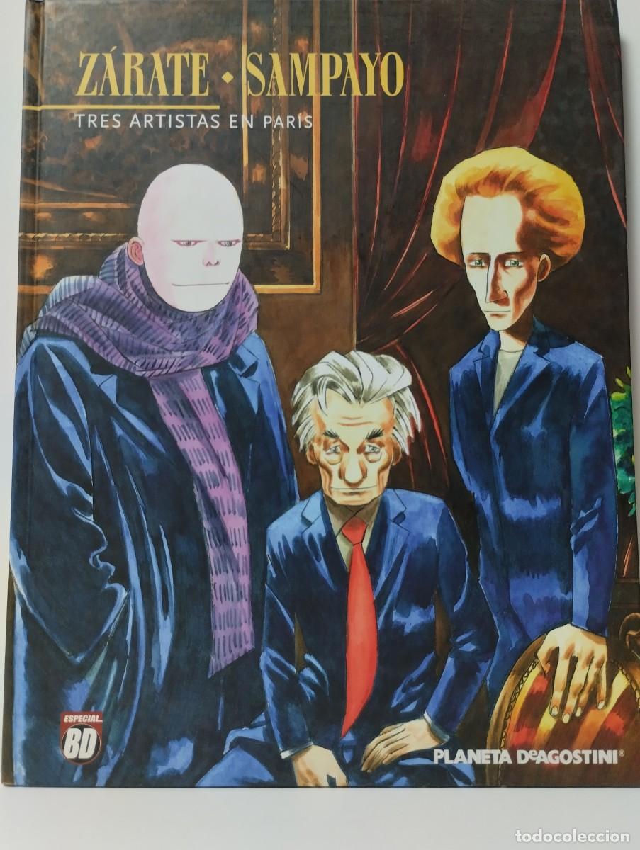 Comics : TRES ARTISTAS EN PARIS. ZARATE Y SAMPAYO