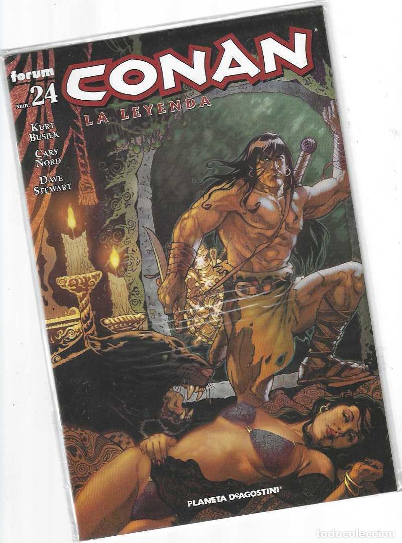 C&oacute;mics: CONAN - LA LEYENDA N&ordm; 24 - VOL. I - VOLUMEN 1 - PLANETA - MUY BUEN ESTADO