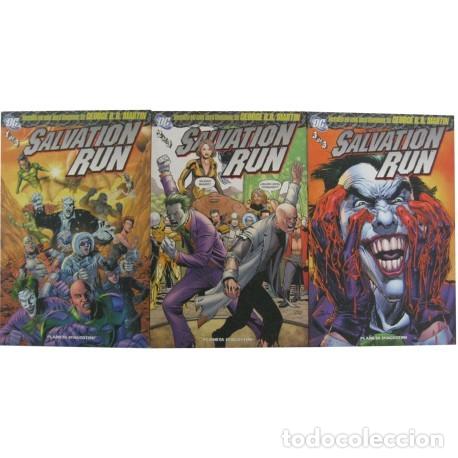 C&oacute;mics: SALVATION RUN (OBRA COMPLETA 3 TOMOS) DC - PLANETA - Foto 1