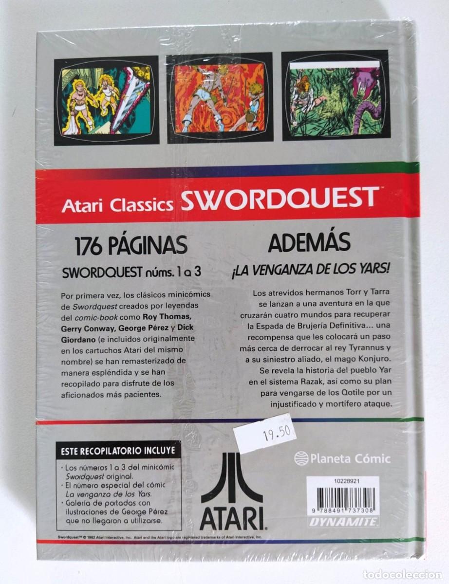C&oacute;mics: ATARI CLASSICS: SWORDQUEST (Thomas, Conway, P&eacute;rez, Giordiano) ~ DYNAMITE/PLANETA (2019) *PRECINTADO* - Foto 2