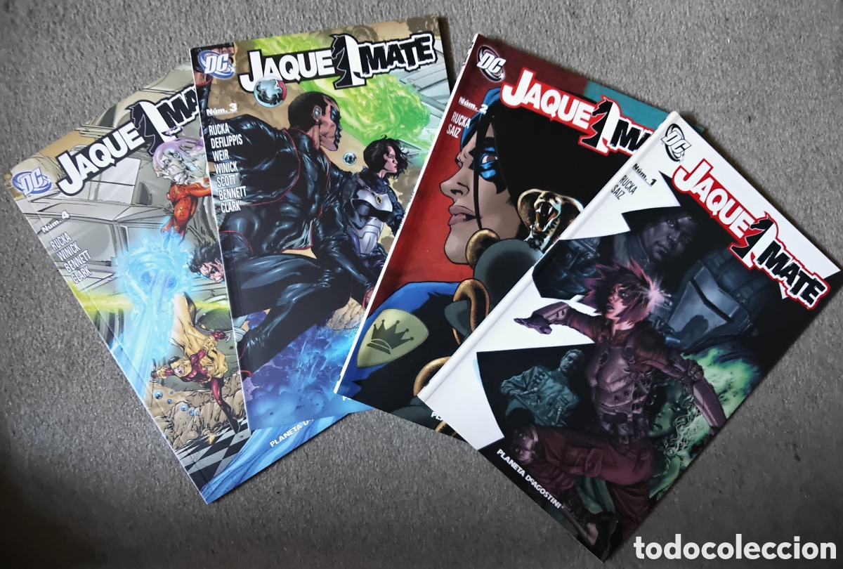 C&oacute;mics: JAQUE MATE de Greg Rucka y Jes&uacute;s Saiz (4 tomos completa) - Foto 2