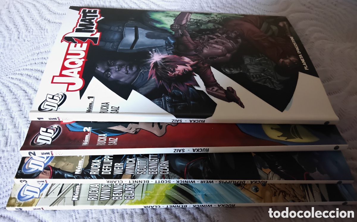 C&oacute;mics: JAQUE MATE de Greg Rucka y Jes&uacute;s Saiz (4 tomos completa) - Foto 3